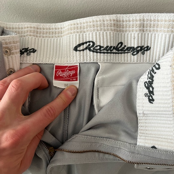 Cropped baseball pants - Picture 4 of 4